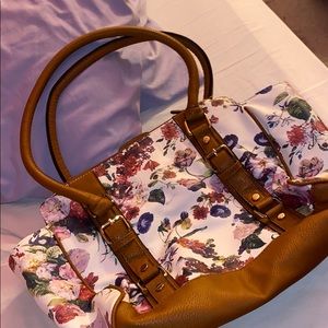 Floral purse